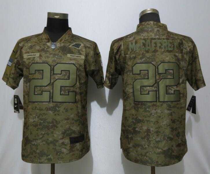 Women Nike Panthers 22 Christian McCaffrey Camo Salute To Service Limited Jersey,We sell and wholesale Women Nike Panthers 22 Christian McCaffrey Camo Salute To Service Limited Jersey on line form chian!